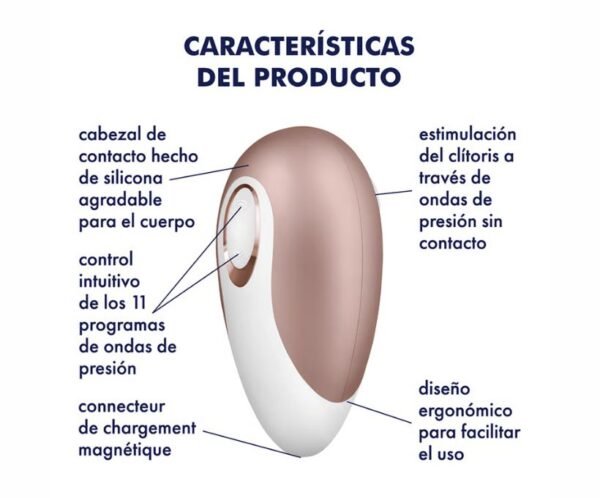 Vibrador Clitoral Succionador Deluxe