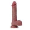 Dildo Vibrador Recargable App 23 cm