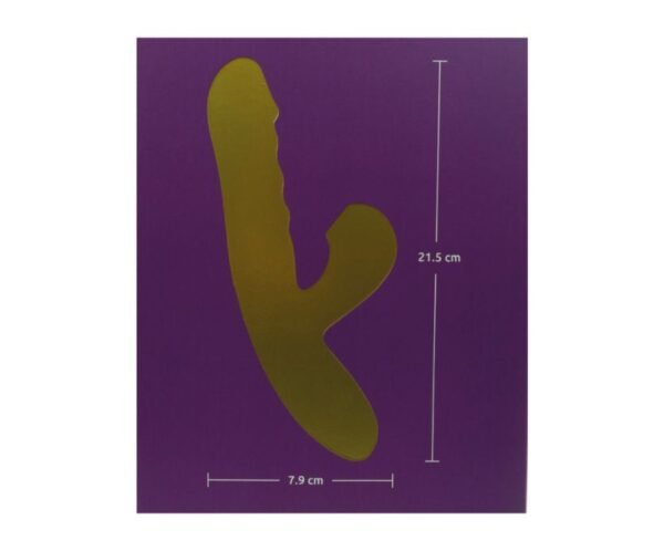 Vibrador Rabbit Doble estimulación Empuje + Succión