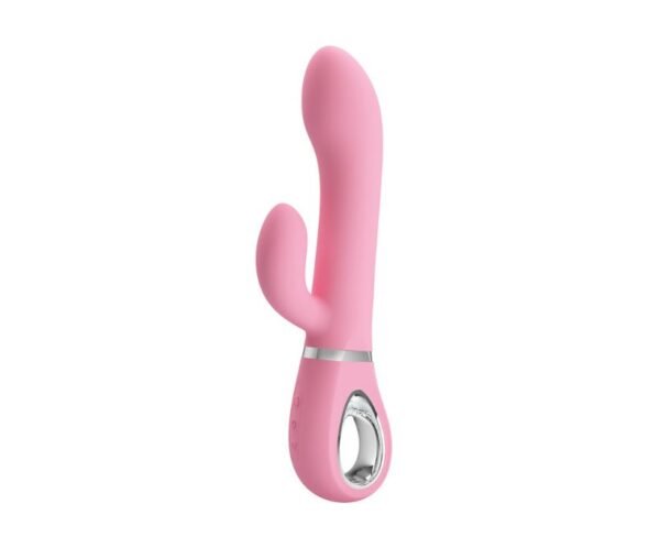 Vibrador Rabbit doble estimulación rotador
