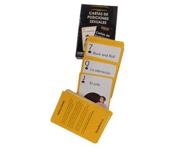 Juego Naipes de posiciones sexuales