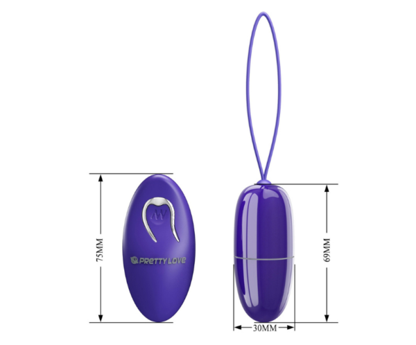 Vibrador tampón Control remoto Selkie