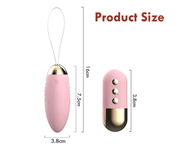 Vibrador Tampón Recargable 10 funciones Turbo y Caliente