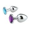 Anal plug metal Mediano