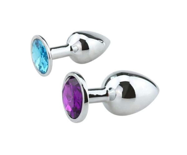 Anal plug metal Mediano