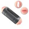 Masturbador Vibrador Linterna recargable doble