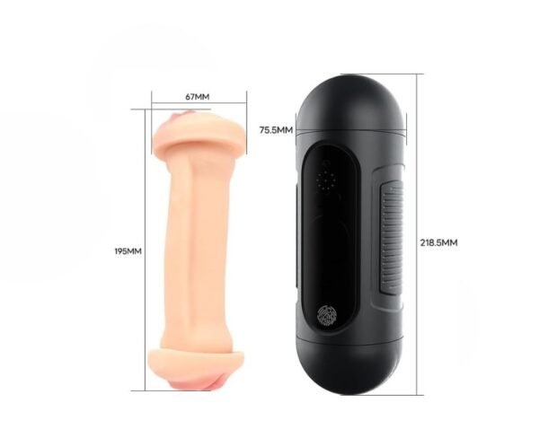 Masturbador Vibrador Linterna recargable doble