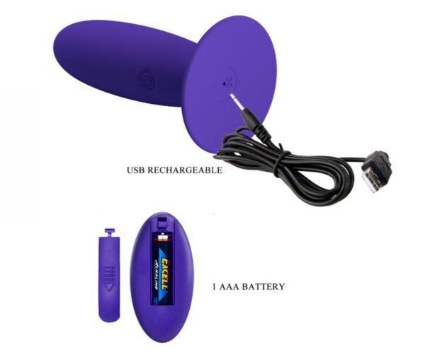 Vibrador Plug Control Remoto