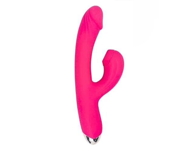 Vibrador Rabbit Doble Estimulación Succión