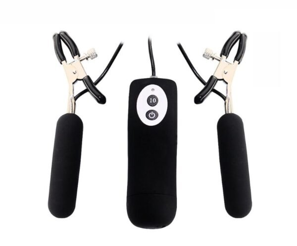 BDSM Pinzas pezones Vibradoras unisex