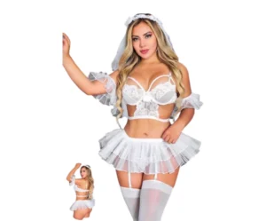 Disfraz sensual Novia D20494 The Secret