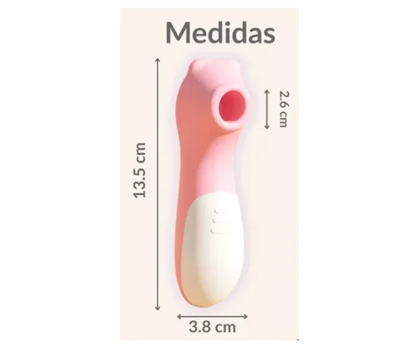 Succionador Clitoral Recargable Oso marca Lilo