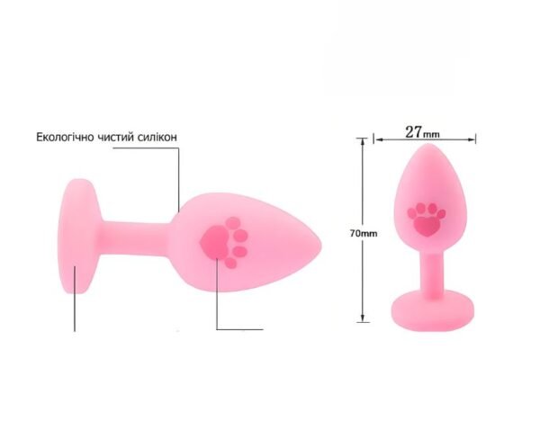 Anal plug silicona Cola Conejo