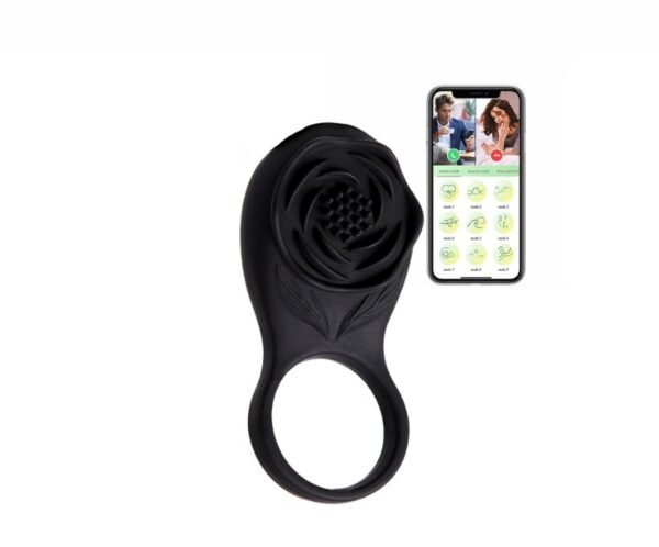 Anillo vibrador para pene con App