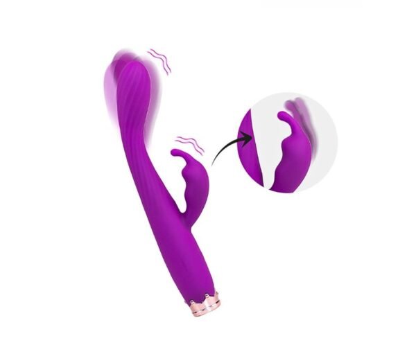 Vibrador Rabbit Doble Estimulación Slim