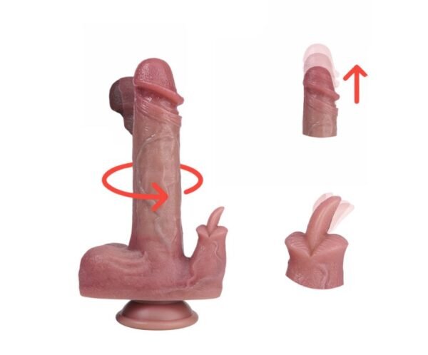 Dildo Vibrador recargable App 22 cm