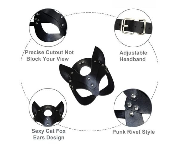 BDSM Máscara Felino