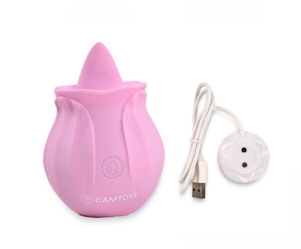 Vibrador Clitoral recargable lengua