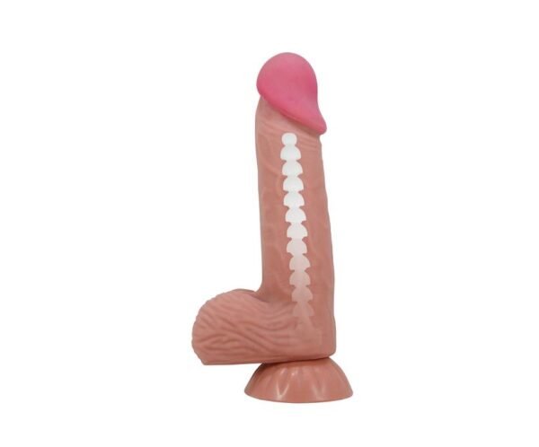 Dildo realista TPR piel deslizante 20.5 cm