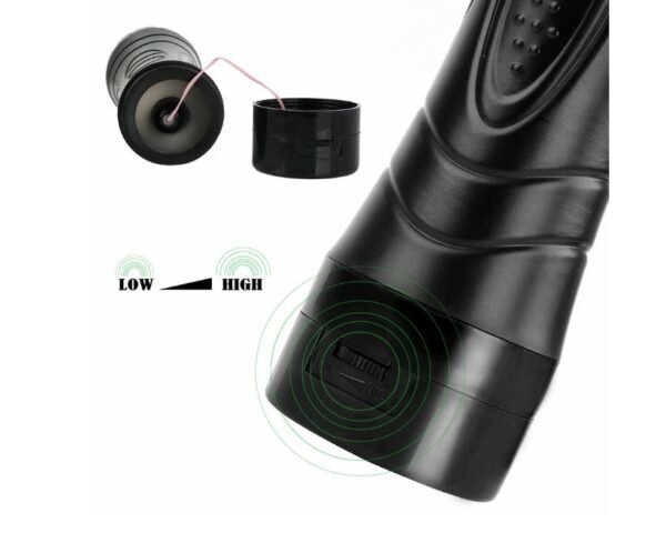 Masturbador vibrador linterna