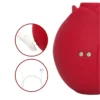 Vibrador recargable App Succionador Rosa