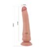 Dildo realista TPR piel deslizante 25 cm