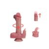 Dildo vibrador recargable control remoto 20 cm