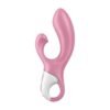 Vibrador Rabbit doble estimulación inflable