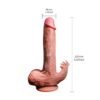 Dildo vibrador recargable control remoto 20 cm