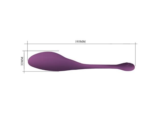 Vibrador recargable app tampón