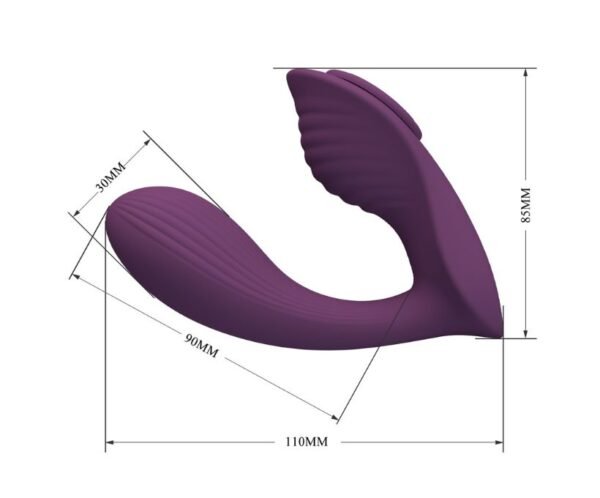 Vibrador recargable app panty Franz