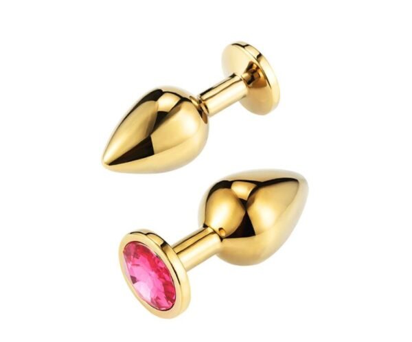 Anal plug metal pequeño gold