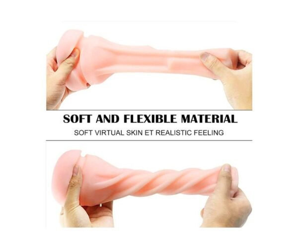 Masturbador vibrador linterna