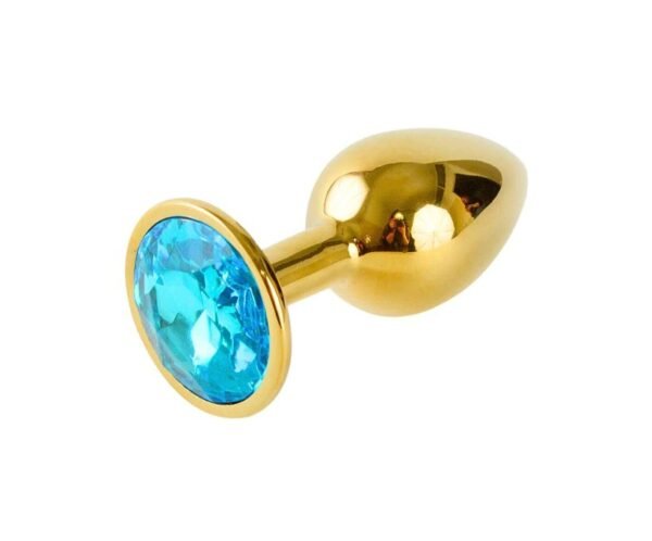 Anal plug metal pequeño gold