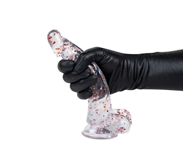 Dildo realista jelly curvo 21.5 cm