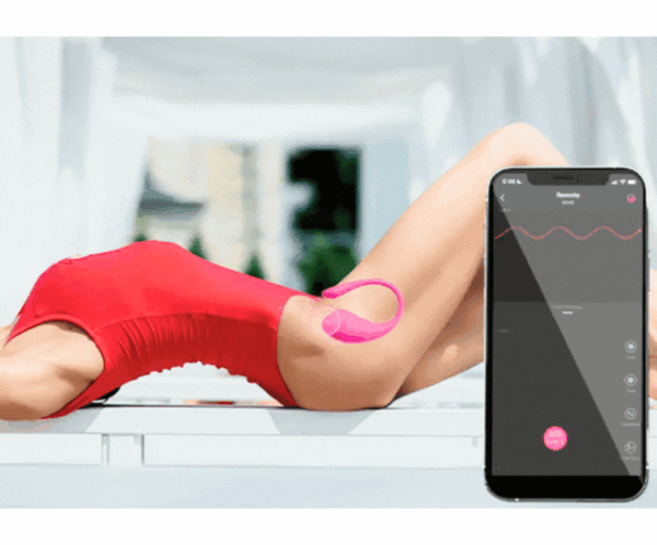 Vibrador recargable app Lush 3
