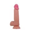 Dildo realista TPR piel deslizante 20.5 cm