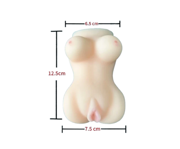 JM0087 Masturbador Torso Vaginal realista