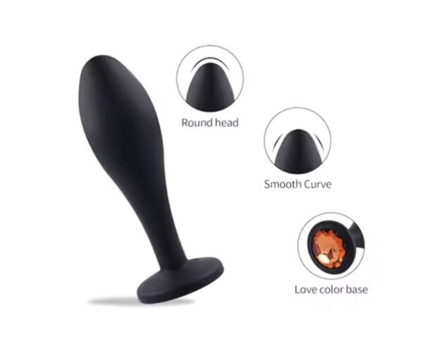 Anal plug silicona extra pequeño