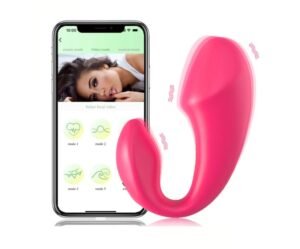 Vibrador recargable app tampón