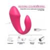 Vibrador recargable app tampón