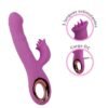 Vibrador rabbit doble estimulación oscilante