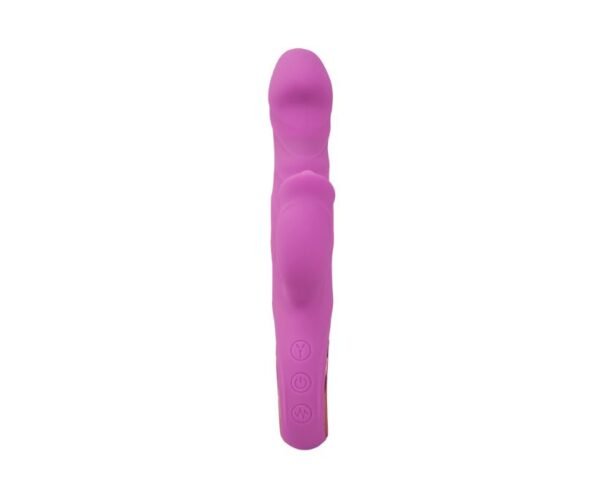 Vibrador rabbit doble estimulación oscilante