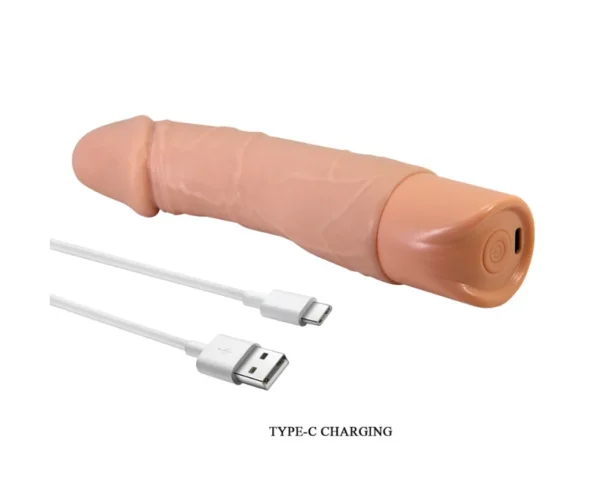 Dildo Vibrador Recargable 19.5 cm Jermaine