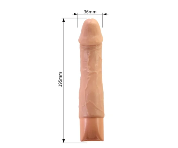 Dildo Vibrador Recargable 19.5 cm Jermaine