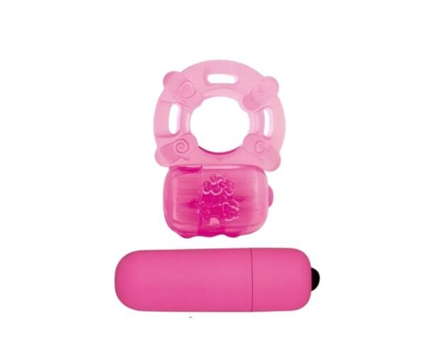 Anillo vibrador para el pene combo
