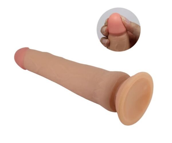 Dildo realista TPR piel deslizante 25 cm