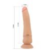 Dildo realista TPR piel deslizante 25 cm