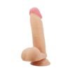 Dildo realista TPR piel deslizante 20.5 cm
