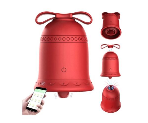 Vibrador clitoral recargable lengua + succión